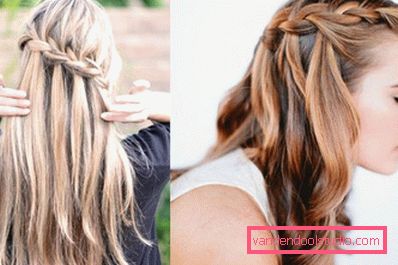 Braids for long hair - weaving schemes and photos