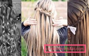 Braids for long hair - weaving schemes and photos