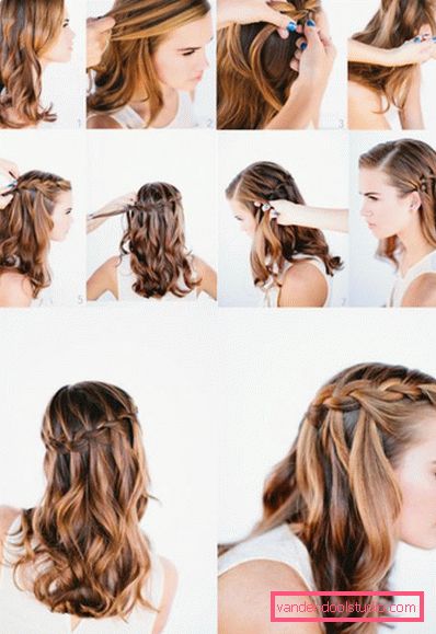 Braids for long hair - weaving schemes and photos