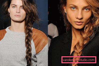 Braids for long hair - weaving schemes and photos