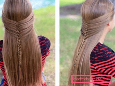 Braids for long hair - weaving schemes and photos