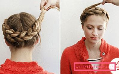 Braids for long hair - weaving schemes and photos