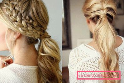 Braids for long hair - weaving schemes and photos