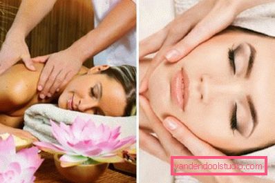 cosmetic massaging of the body and face
