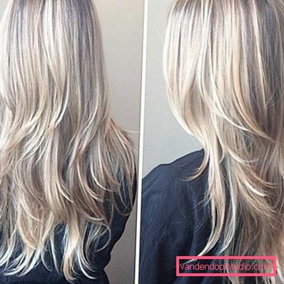 Haircut ladder for long hair Beautiful and fashionable haircut ladder for long hair