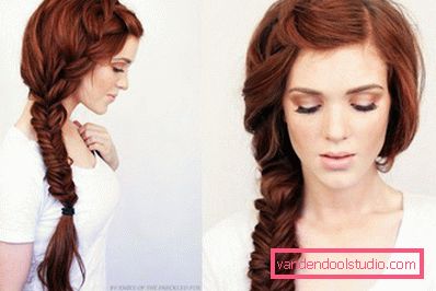 Beautiful braid for long hair - hairstyle for every day