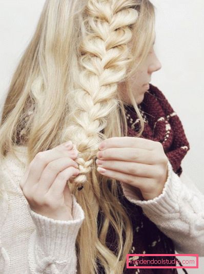 Beautiful hairstyle for long hair in 5 minutes