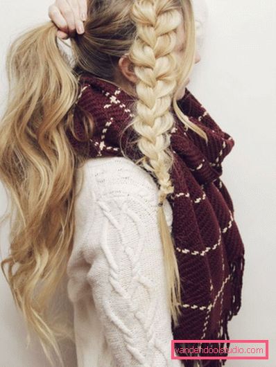 Beautiful hairstyle for long hair in 5 minutes