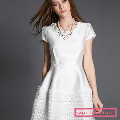 The most beautiful white dress 2019-2020