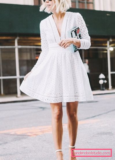 The most beautiful white dress 2019-2020