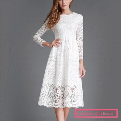 The most beautiful white dress 2019-2020