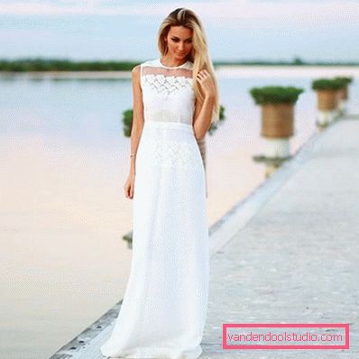 The most beautiful white dress 2019-2020