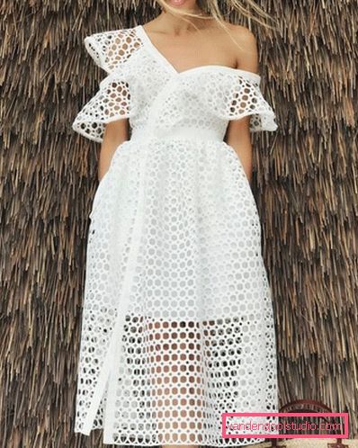 The most beautiful white dress 2019-2020