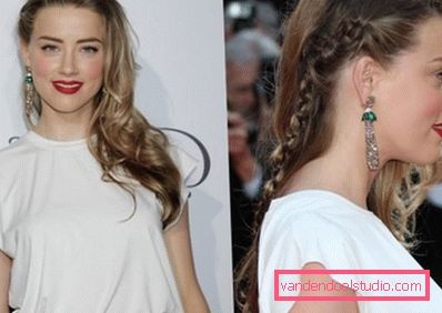 Beautiful and simple hairstyles for the holiday