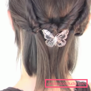 Beautiful and simple hairstyles for the holiday