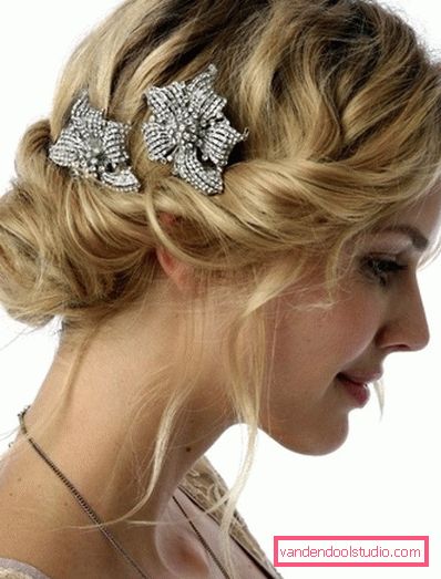 Beautiful and simple hairstyles for the holiday