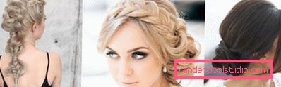 Beautiful and simple hairstyles for the holiday