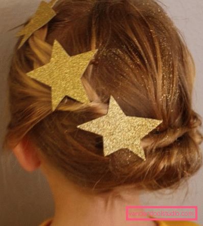 Beautiful and simple hairstyles for the holiday