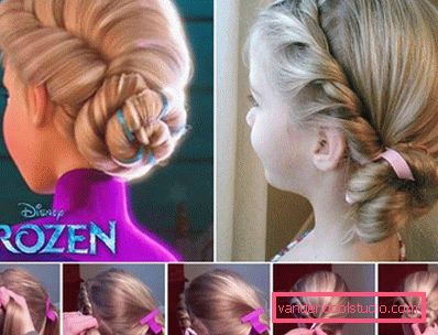 Beautiful and simple hairstyles for the holiday