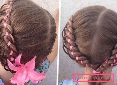 Beautiful and simple hairstyles for the holiday