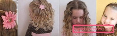 Beautiful hairstyles for children for long