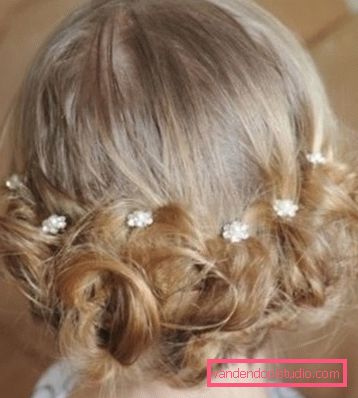 Beautiful hairstyles for girls for the wedding