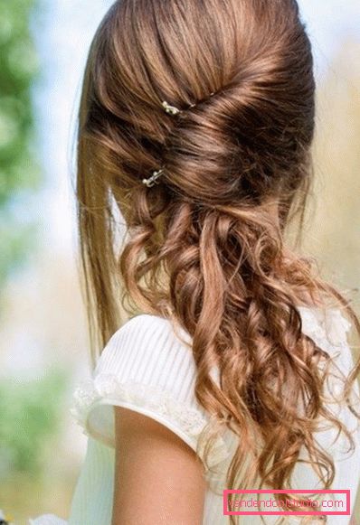 Beautiful hairstyles for girls for the wedding