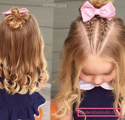 Beautiful hairstyles for girls for the wedding