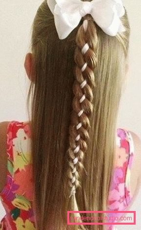 Beautiful hairstyles for girls for the wedding