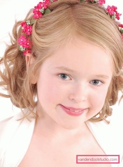 Beautiful hairstyles for girls for the wedding