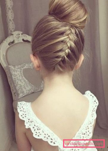 Beautiful hairstyles for girls for the wedding