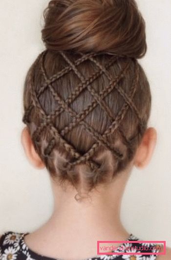 Beautiful hairstyles for girls for the wedding