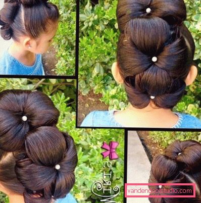 Beautiful hairstyles for girls for the wedding