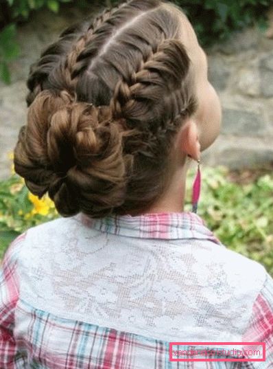 Beautiful hairstyles for girls for the wedding