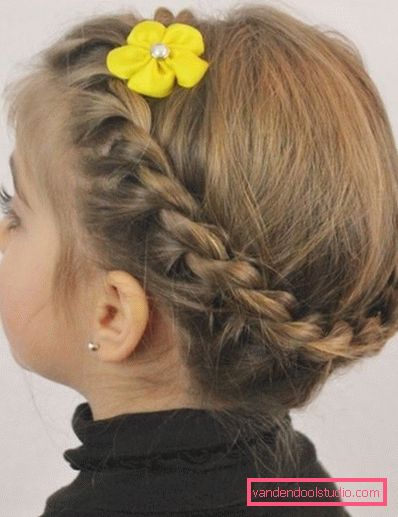 Beautiful hairstyles for girls for the wedding