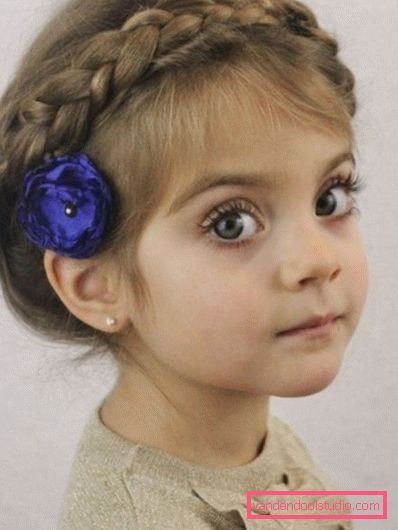 Beautiful hairstyles for girls for the wedding