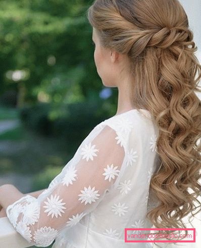 Beautiful hairstyles for girls for the wedding