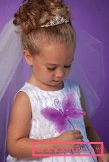 Beautiful hairstyles for girls for the wedding