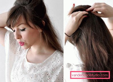 Beautiful hairstyles for long and medium flowing hair