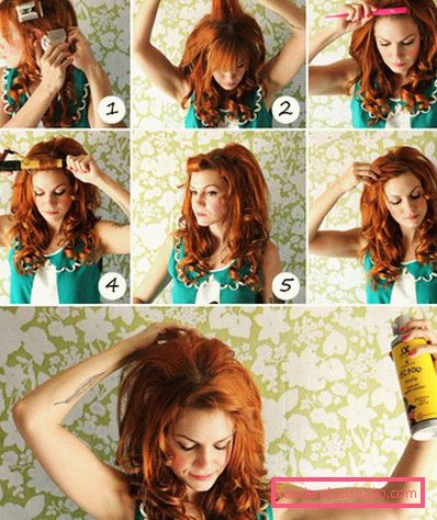 Beautiful hairstyles for long and medium flowing hair