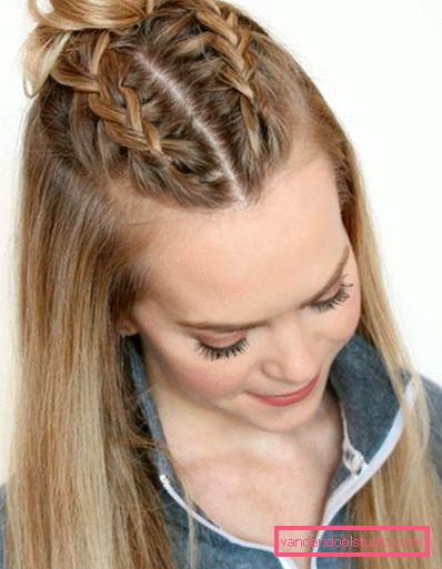 hairstyles with flowing hair Beautiful hairstyles for long and medium flowing hair