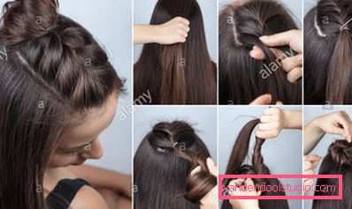 Beautiful hairstyles for long and medium flowing hair