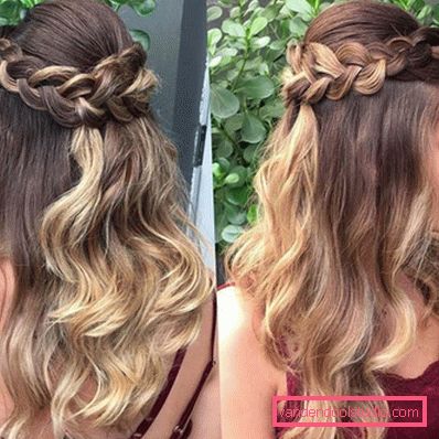 hairstyles with flowing hair Beautiful hairstyles for long and medium flowing hair