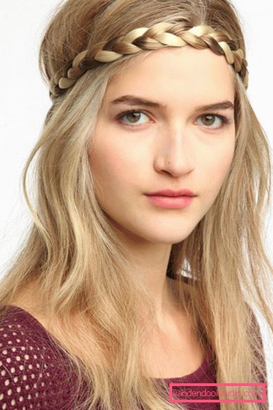 hairstyles with flowing hair Beautiful hairstyles for long and medium flowing hair