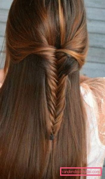 hairstyles with flowing hair Beautiful hairstyles for long and medium flowing hair