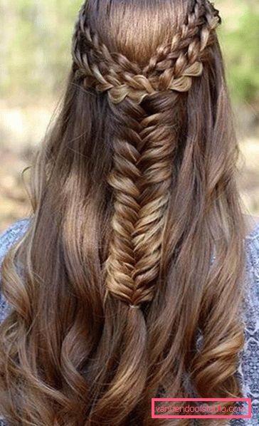 hairstyles with flowing hair Beautiful hairstyles for long and medium flowing hair