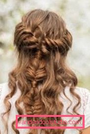 Beautiful hairstyles for long and medium flowing hair