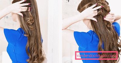 Beautiful hairstyles for long and medium flowing hair