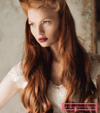 Beautiful hairstyles for long and medium flowing hair