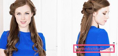 Beautiful hairstyles for long and medium flowing hair